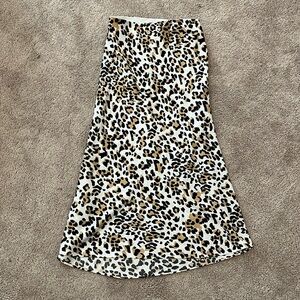 Aritzia Leopard skirt